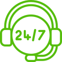 24 hours support